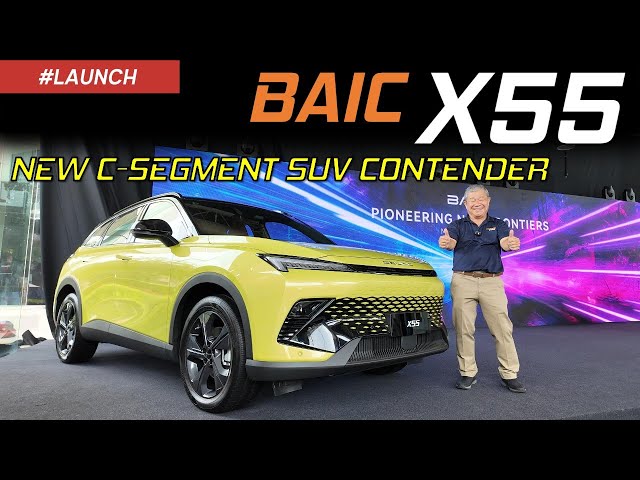 BAIC X55 Introduced in Malaysia - Starting from RM12X,XXX | YS Khong Driving