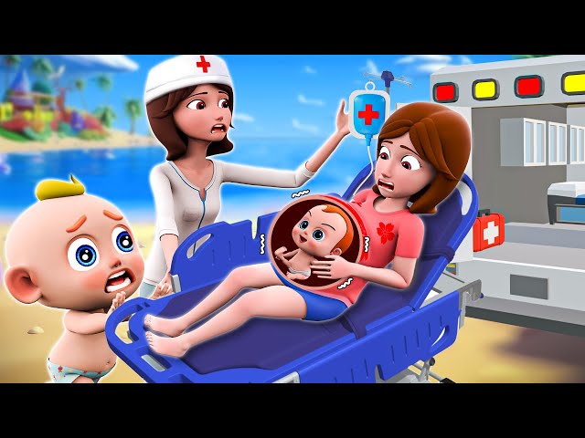 Oh No, Baby! Pregnant Mommy Gets Boo Boo! - Baby Born Song - Funny Songs & Nursery Rhymes
