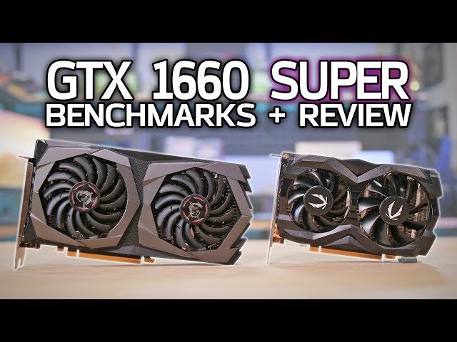 GTX 1660 SUPER Benchmarks vs RX 590, RX 5700 and RTX 2060