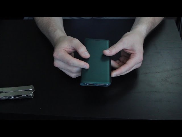 Samsung Official Wallet Case for Galaxy S6 Edge Unboxing