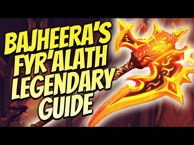 How to Craft the Legendary Axe Fyr’Alath | WoW Dragonflight 10.2.5 Legendary Guide