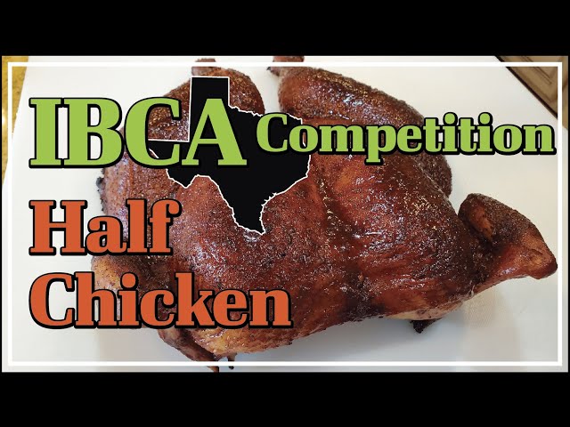 First Place IBCA Competition Chicken | Texas Sanctioned | BBQ Champion Harry Soo SlapYoDaddyBBQ.com