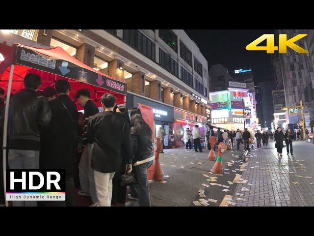 2024 Gangnam Night Club Street Walk ㅣSeoul Korea 4K HDR