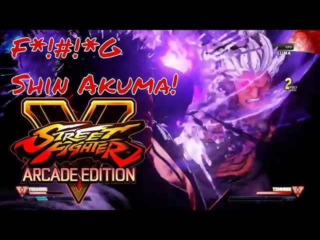 F*!#!*G Shin Akuma! - Extra Battle Mode - Street Fighter V Arcade Edition