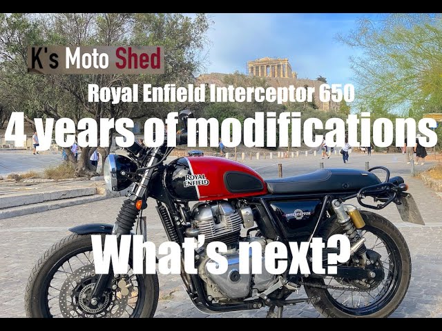 Royal Enfield Interceptor 650 | All the mods | 4 years of ownership | What's next?