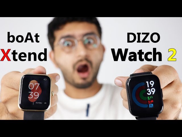 Dizo watch 2 vs boAt Xtend - Budget Smartwatch Comparison!