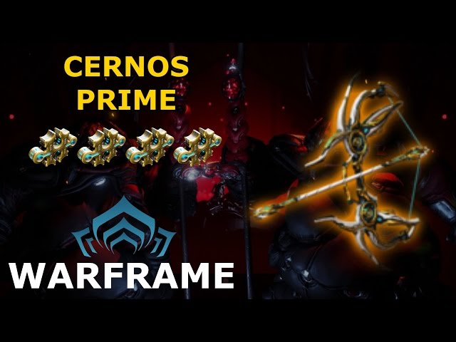 Warframe - Quick Look At Cernos Prime (4 Forma)