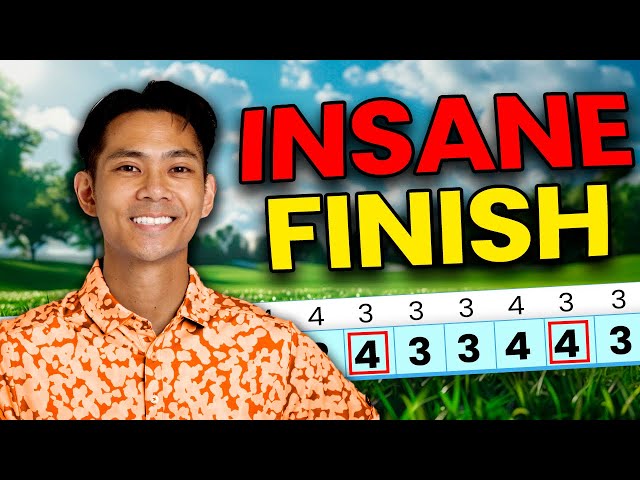 I ACHIEVED My BEST EVER FINISH to Score One of my LOWEST EVER Rounds