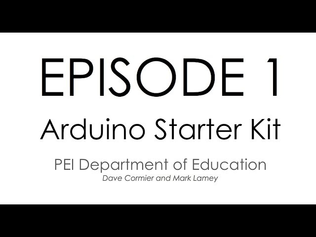 Arduino Starter Kit Volume 1 (test)