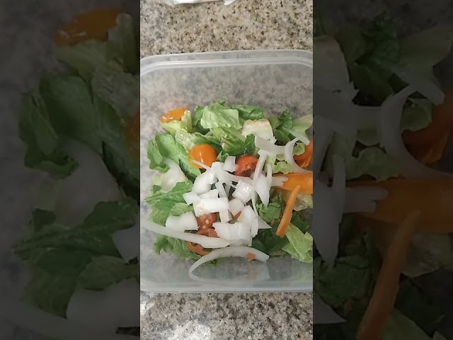 "Quick & Healthy" Salad Lunch or Snack