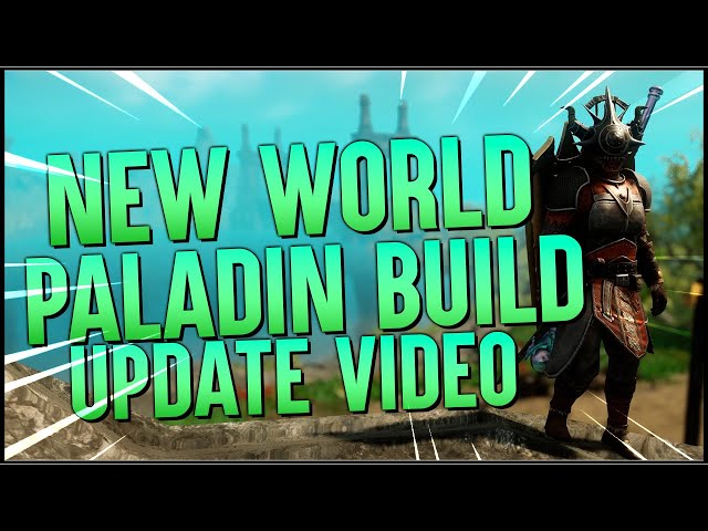 New World MMORPG Build Update ☀️ Paladins Are NOT Dead... Yet | Sword & Life Staff, PVE & PVP (2021)