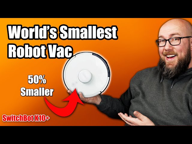 Unboxing, Tutorial & Full Review of The Smallest Robot Vac in the WORLD!🌎 The SwitchBot K10+