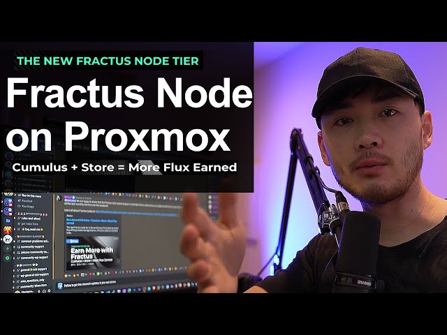 Earn More Flux With Fractus Node Part 2 of 2 | Setup Guide with Proxmox