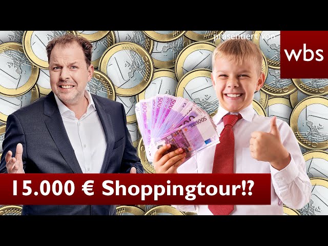 Kind findet 15.000 Euro und verprasst sie mit Freunden - und jetzt? | Anwalt Christian Solmecke