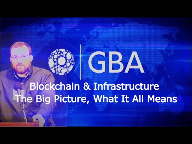 Charles Hoskinson - The Big Picture, What It All Means -  Blockchain & Infrastructure