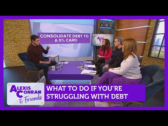 What to do if you're struggling with debt Feat. The Money Mum | Alexis Conran
