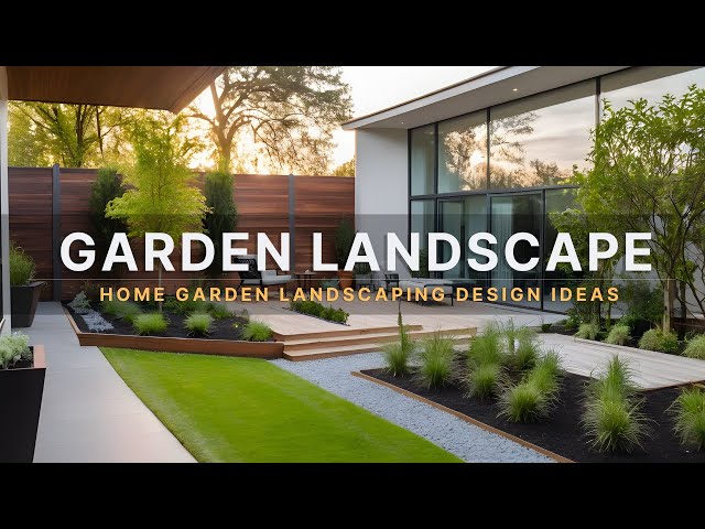 Best 30 Creative Home Garden Landscaping Design Ideas To Try At Your House