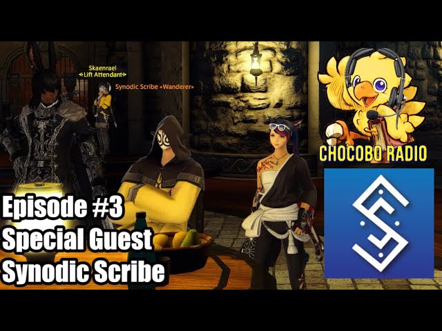Interviewing The Lore Master of Final Fantasy 14: @SynodicScribe ! | Chocobo Radio Ep: 3