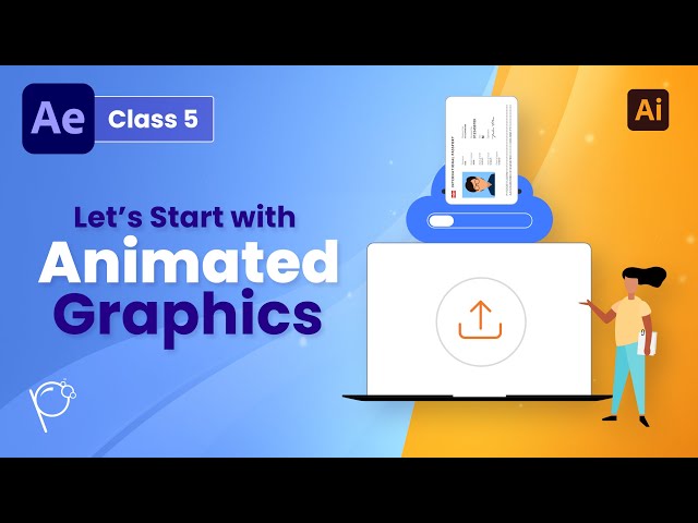 Cool Animated Graphics for UI/UX in After Effects 2021(Hindi) #motiondesign #aftereffects #animation