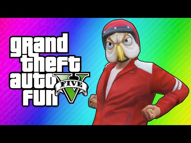 GTA 5 Online Funny Moments - Golf Cart Chase, Motorcycle Stunt Noobs, Miniladd Denied