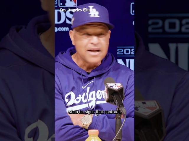 Dave Roberts on Clayton Kershaw’s decision to play or retire #dodgers #nlds #kershaw