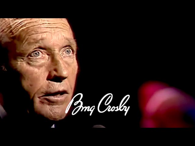 Bing Crosby - White Christmas (Parkinson, December 23rd 1972)