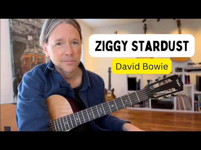 How to play “Ziggy Stardust” by David Bowie TABS available!