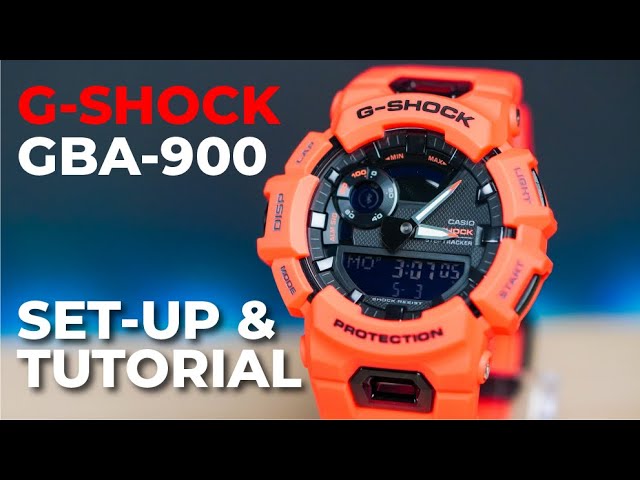 G-Shock GBA-900 Setup & Function tutorial | Module 5641