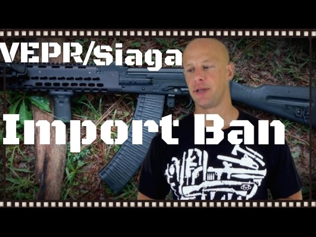 US Government Bans Kalashnikov Concern Imports Which Include: Saigas, VEPRs, etc.... (HD)