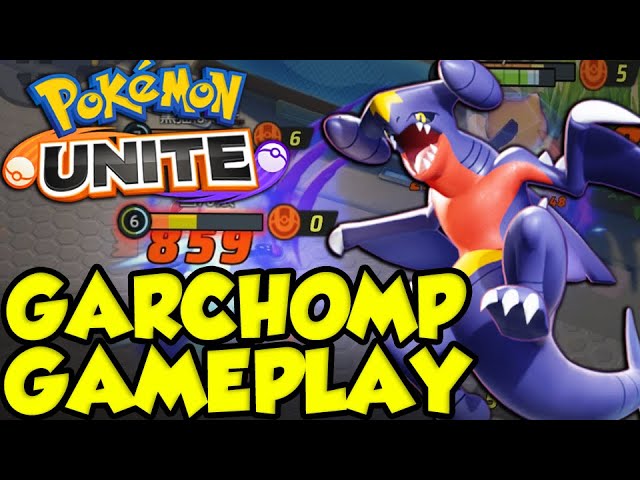 THIS IS WHY GARCHOMP CAN 1v5?! Pokemon UNITE Garchomp Gameplay Showcase! (#7)