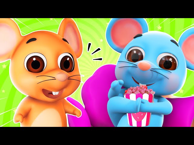Do Chuhe They Mote Mote | दो चूहे थे | cheeku cheeku chacha | Hindi Rhymes  | Jugnu Kids