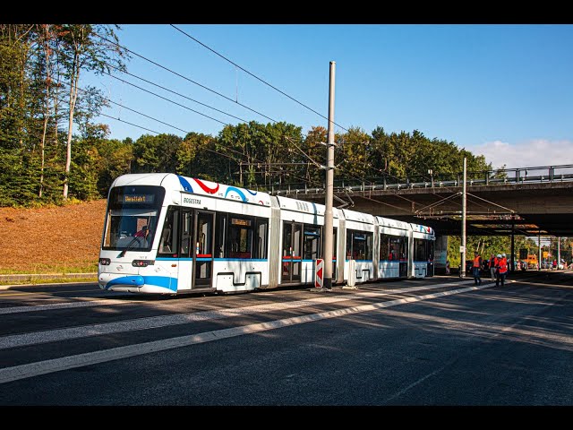 Tram Video Probefahrten neue Linie 310