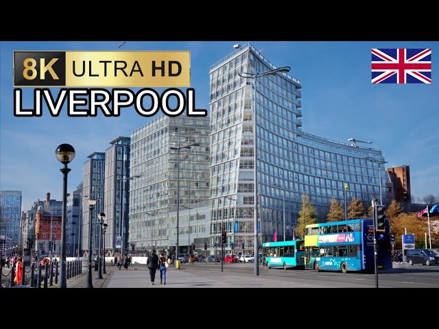 Liverpool City Centre: The Beatles Statue, Pier Head, Wheel of Liverpool Nikon Z9 8K 60fps