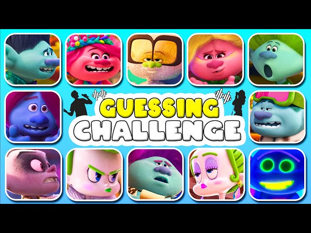 Guessing Challenge Trolls Movie Compilation | Guess Everything In Trolls Movies