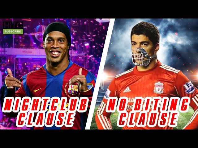 STRANGEST Contracts In Football | Anti-Arsenal And Nightclub Clause?!