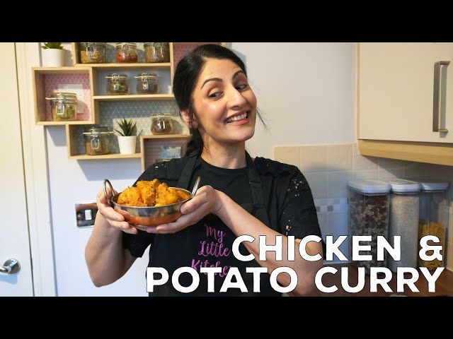Authentic Chicken & Potato Curry | Chicken & Aloo Recipe | DIY | Tutorial | Home Style | How To Make