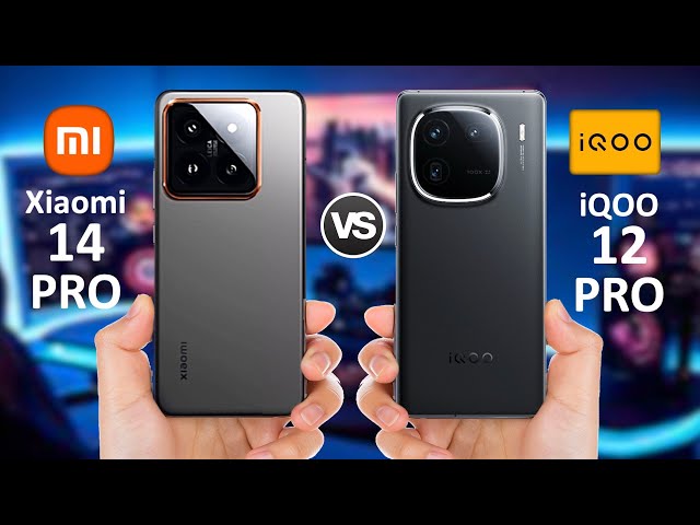 iQOO 12 Pro Vs Xiaomi 14 Pro COMPARISON!
