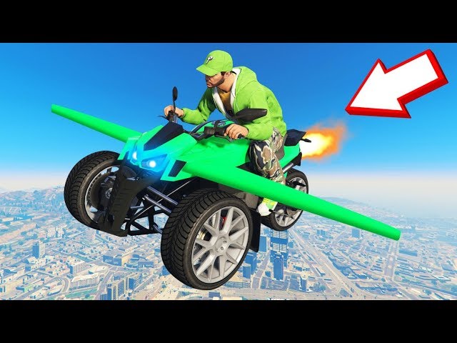 *NEW* 500MPH FLYING TRICYCLE In GTA 5! (DLC)