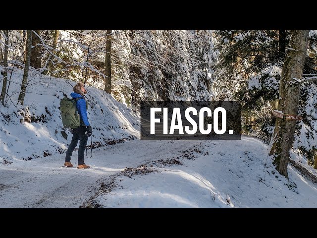 Landscape photography on a spectacular snowy day | Few lessons learned