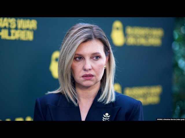 Talk Of War Fatigue Is 'Shameful' Says First Lady Of Ukraine Olena Zelenska