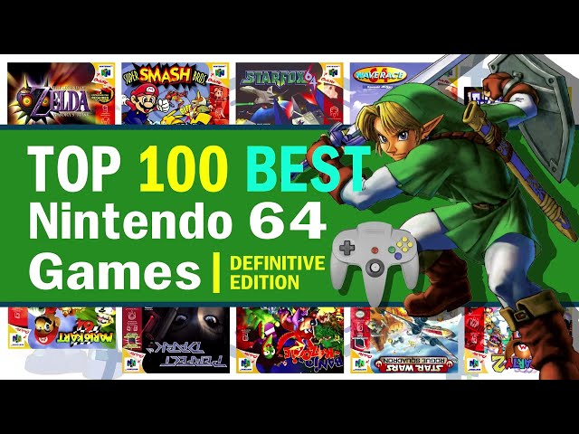 Top 100 Best Nintendo 64 Games | 2024 Edition