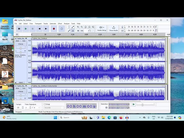#vocal#removing#AI.#tool four #audacity#accessible#screen readers#opemvenu#how to#use