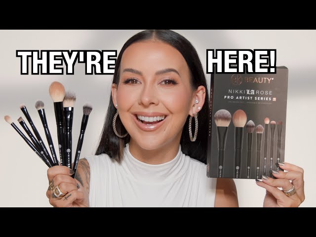 How to get a "Professional Makeup" look: Featuring my New Brushes with BK Beauty