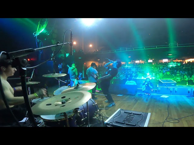 "Deep Cuts"  (Drum Cam) at the Worcester Palladium Downstairs with Chelsea Grin and Carnifex