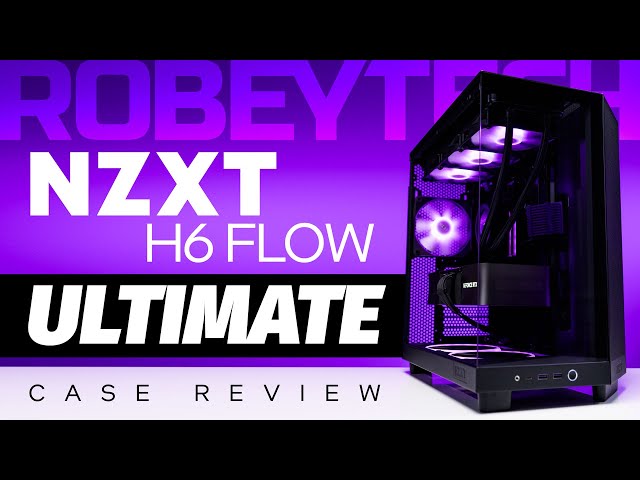 The best Case Thermals we have tested yet.. and it's from NZXT! The NZXT H6 Flow Review