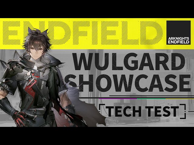 Wulfgard Showcase - Abilities + Menu Poses + Idle + Party Poses + Combat |【Arknights: Endfield】