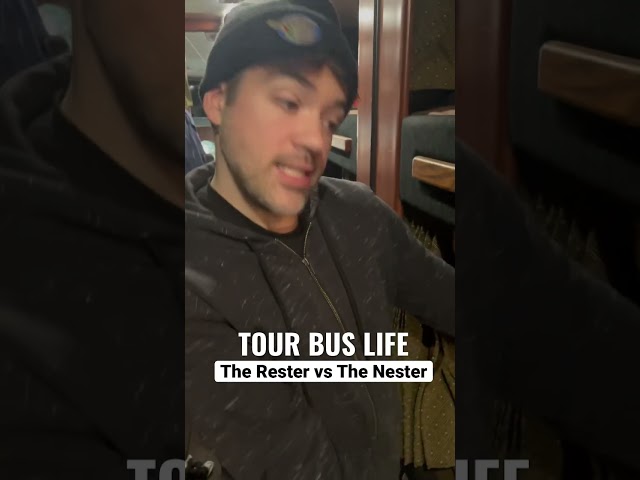 “What’s it like sleeping on the tour bus?” #wheatus #tourbus #tourbuslife