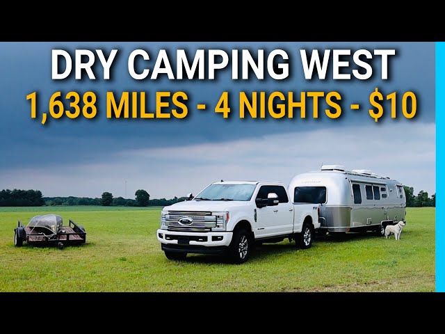 RV Day in the Life: Dry Camping All the Way West!