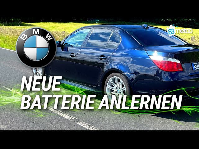 BMW AGM Batterie anlernen und registrieren mit Carly