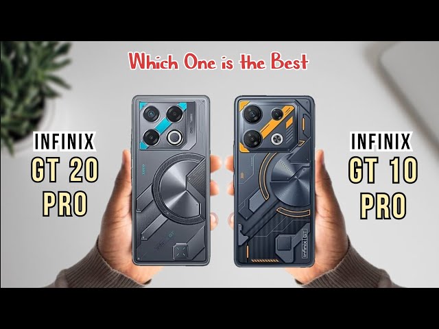 Infinix GT 20 PRO vs Infinix GT 10 PRO - Detailed Comparison